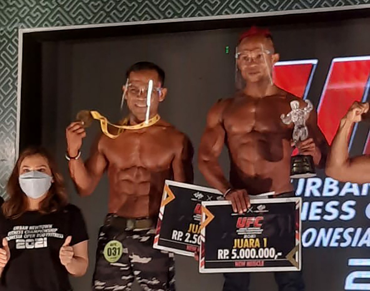 Lagi, 2 Atlet Binaraga Dan Body Contest Koarmada II Raih Juara Di Dua Ajang Yang Berbeda