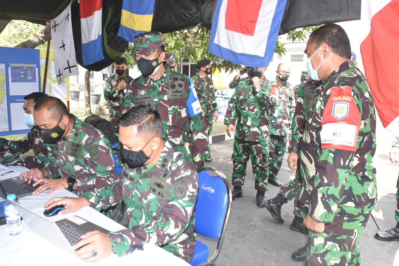 Pangkoarmada II Briefing Awal LATOPSLAGAB TA. 2021