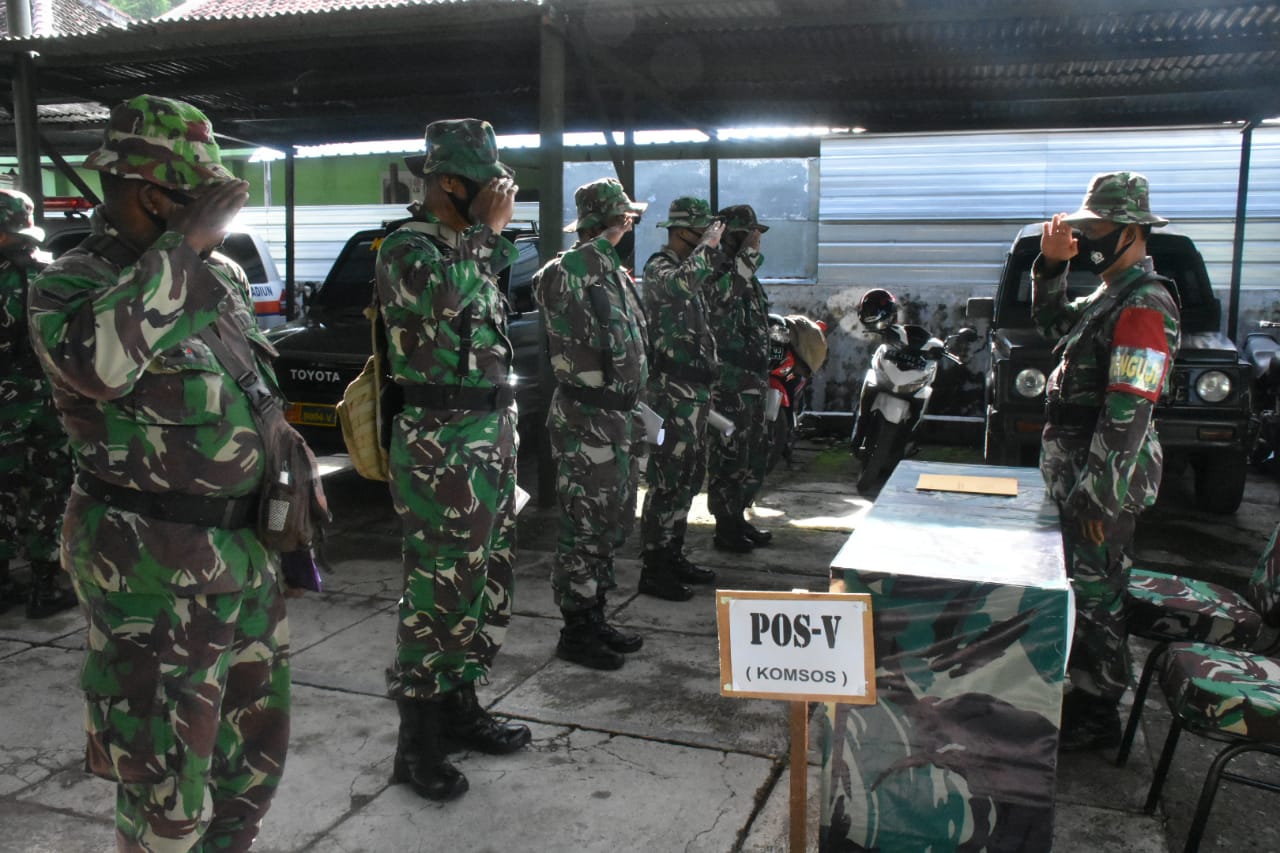 Kodim 0803/Madiun Gelar UTP Teritorial Tahun 2021