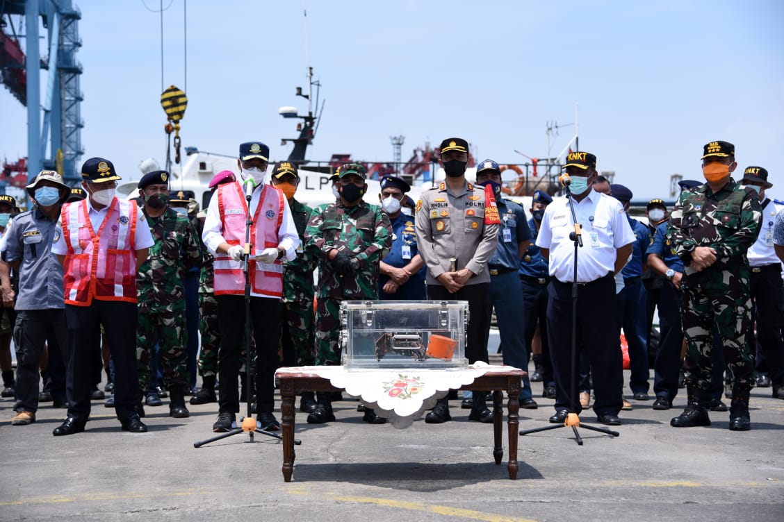 CVR Sriwijaya Air SJ-182 Ditemukan, Pangkoarmada 1 : Kunci Keberhasilan Saling Koordinasi dan Evaluasi