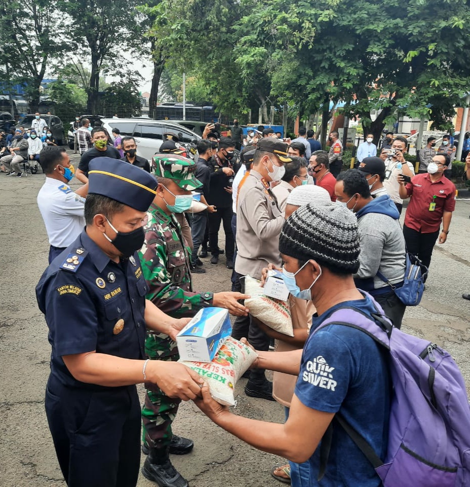 Dandim 0506/Tgr Hadiri Baksos dan 3T di Polres BSH