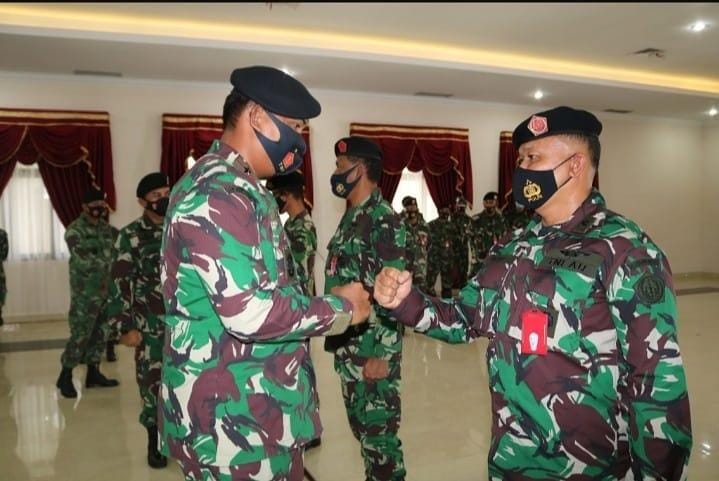 Panglima Kosekhanudnas III Pimpin Acara Kenaikan Pangkat