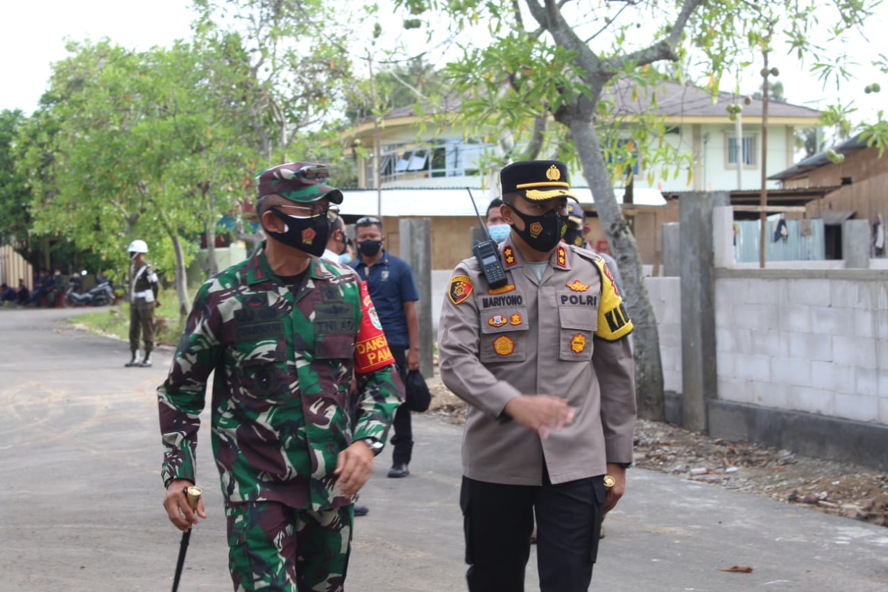 Polda Banten dan Korem 064/MY Amankan Kunjungan Wapres RI di Ponpes An – Nawawi Tanara