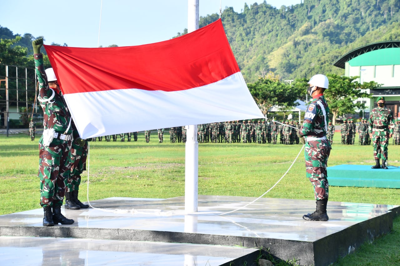 Kasi Perencanaan Korem 142/Tatag Bacakan Amanat Pangdam XIV/Hasanuddin