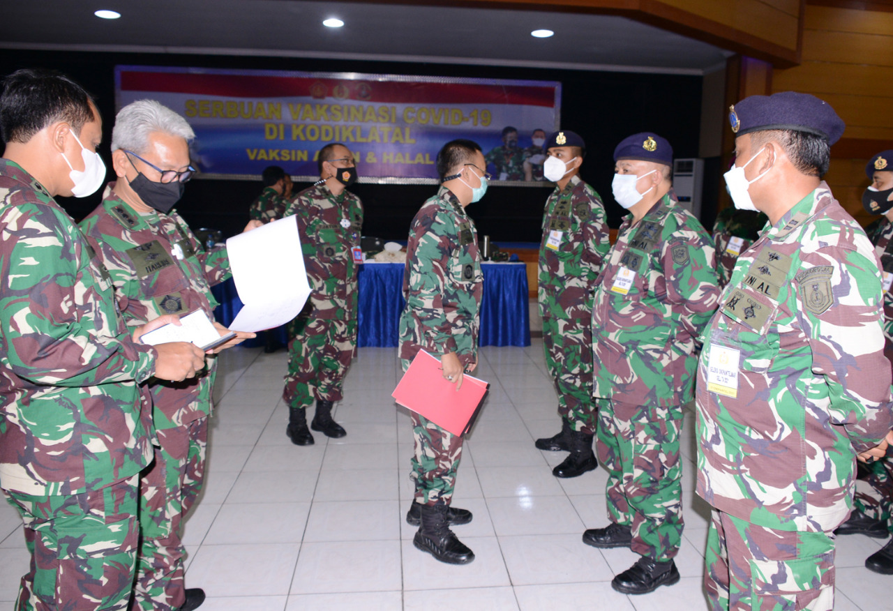 Kodiklatal Gelar Sidang Pantukhir Enam Program Pendidikan TNI Angkatan Laut TA 2021