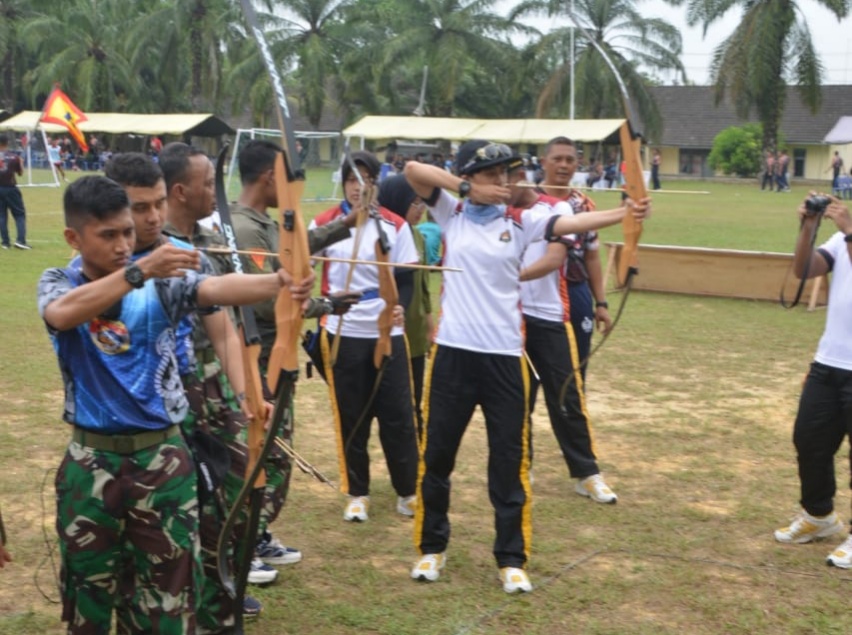 Satlat Hiu Latsitardanus XLI Kunjungi Yonif-8 Marinir Pangkalan Brandan