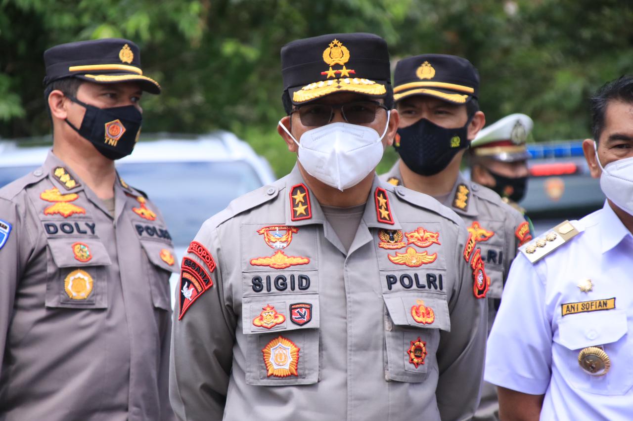 Kapolda Kalbar Berikan Motivasi Kepada Personel Pengamanan KPU Di Sekadau