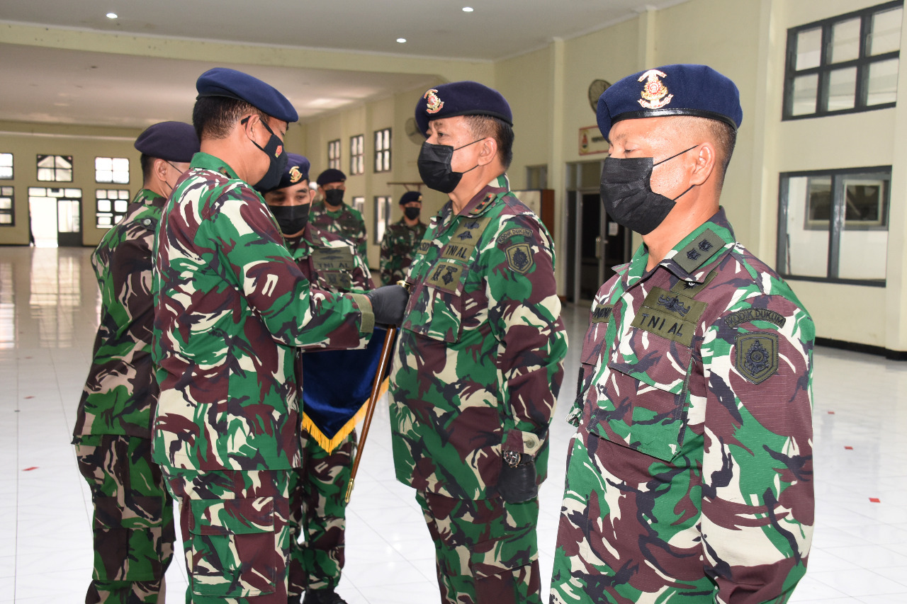 Letkol Laut (T) Sungkono, A.Md.,CHRMP Jabat Komandan Seba Pusdiktek Kodiklatal