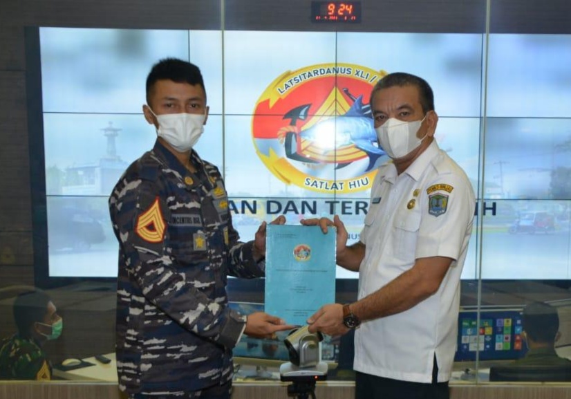 Resmi, Tim Riset Sosial Taruna Satlat-2 Hiu Serahkan “Go-Binjai” ke Pemerintah Kota Binjai