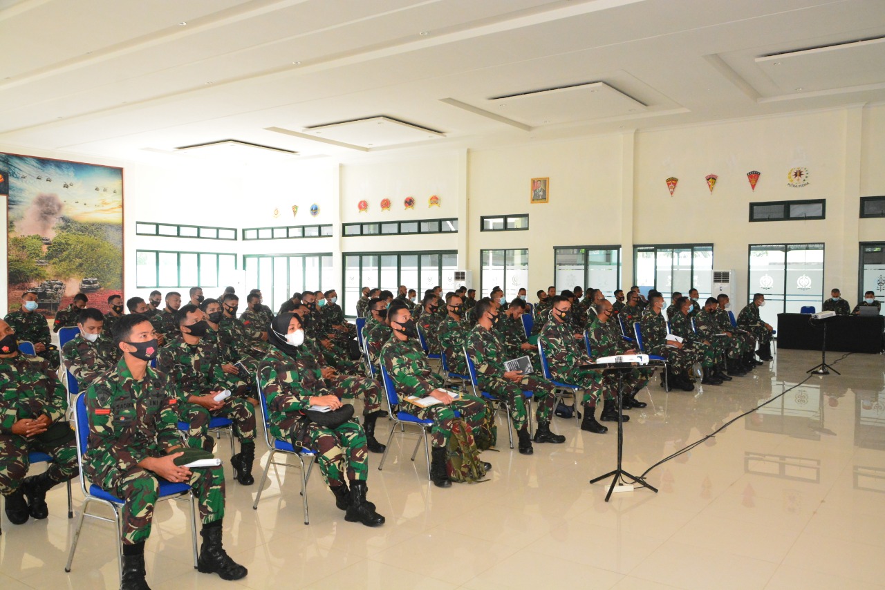 Divif 2 Kostrad Menggelar Sosialisasi Agen of Change dan Penyusunan LKIP