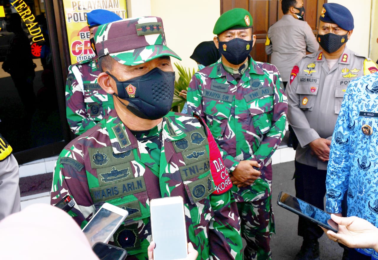 Hadiri Apel Kesiapan Pengamanan Larangan Mudik, Danrem 081/DSJ : Kita Dukung Penuh