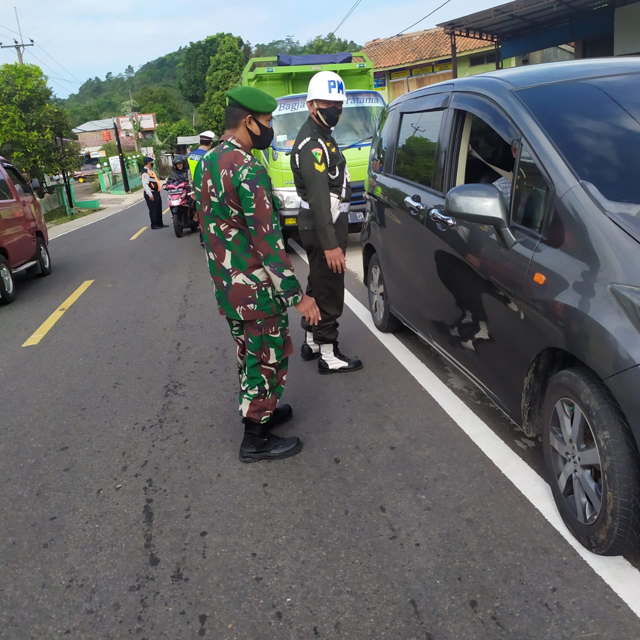 Cegah Penyebaran Covid-19, Pos Cek Point Ketatkan Penjagaan Jelang Mudik