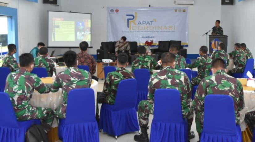 Korem 174 Merauke Jadi Narasumber Pada Rakor KPPN Merauke dan Satker TNI 