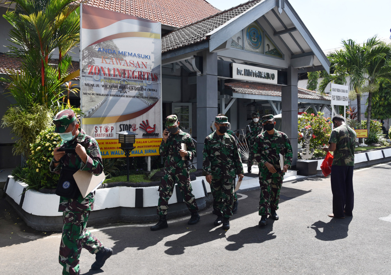 Sambut Hardikal Ke-75 Tahun 2021 Satker Kodiklatal Berebut Menjadi Satker Terbersih