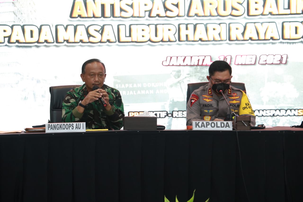 Pangkoopsau I Hadiri Rapat Koordinasi Antisipasi Arus Balik/Mudik