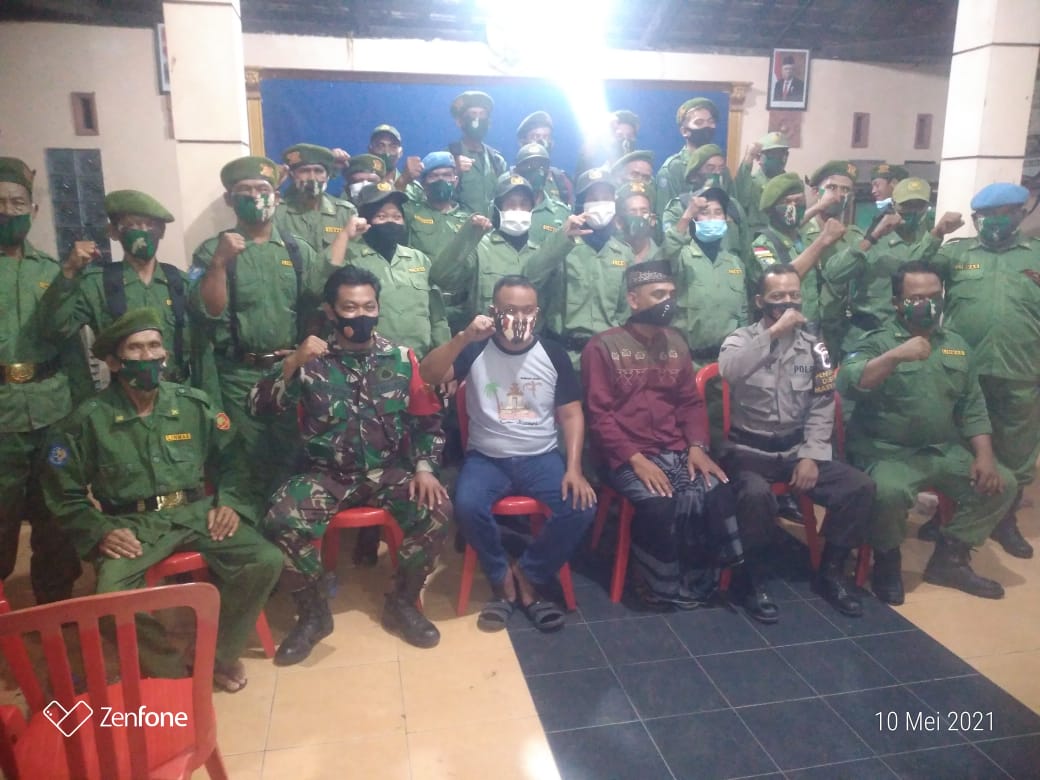 Jelang Idul Fitri, Pemdes Candisari Bersama Babinsa dan Bhabinkamtibmas Gelar Rapat