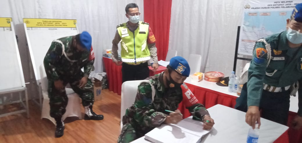 Jelang Hari Raya, POM Kolinlamil Patroli Sinergi Posko Covid 19 Jakarta Utara