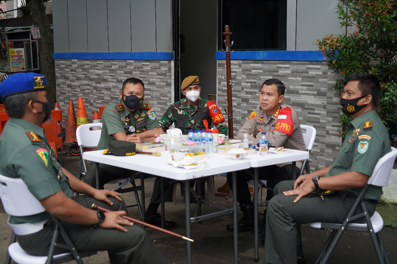 Danrem 061/Sk Himbau Jajaran TNI POLRI Tetap Bersinergi Dengan Instansi Terkait, Kendalikan Arus Balik Pemudik Lebaran