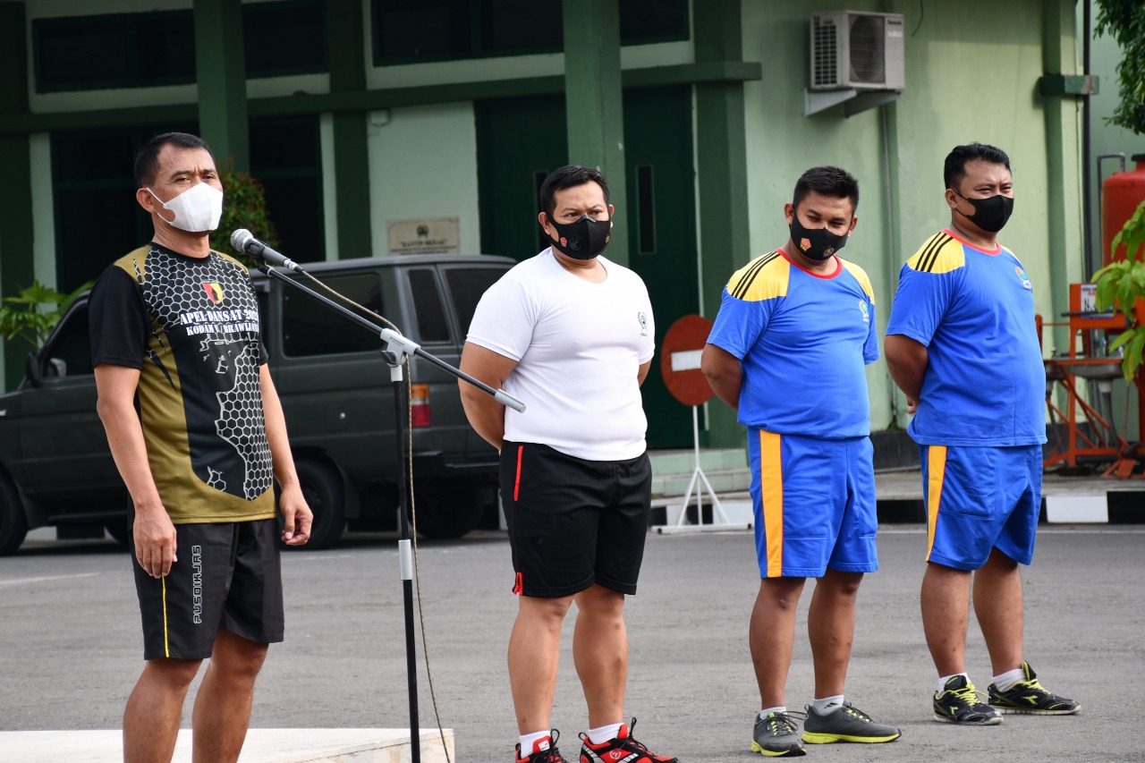 Peduli Kesehatan, Danrem 081/DSJ Sidak Postur Anggotanya