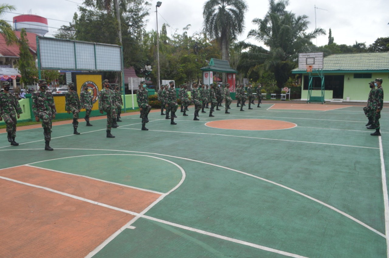 Guna Tanamkan Jatidiri TNI, Prajurit Kodim 1001/Amuntai Laksanakan Permildas