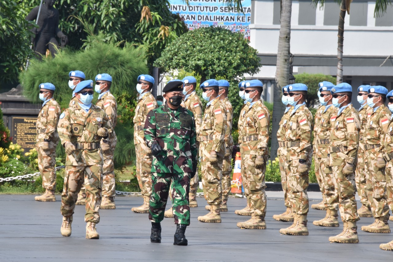 Kasum TNI Sambut Satgas MTF UNIFIL KRI SHN-366