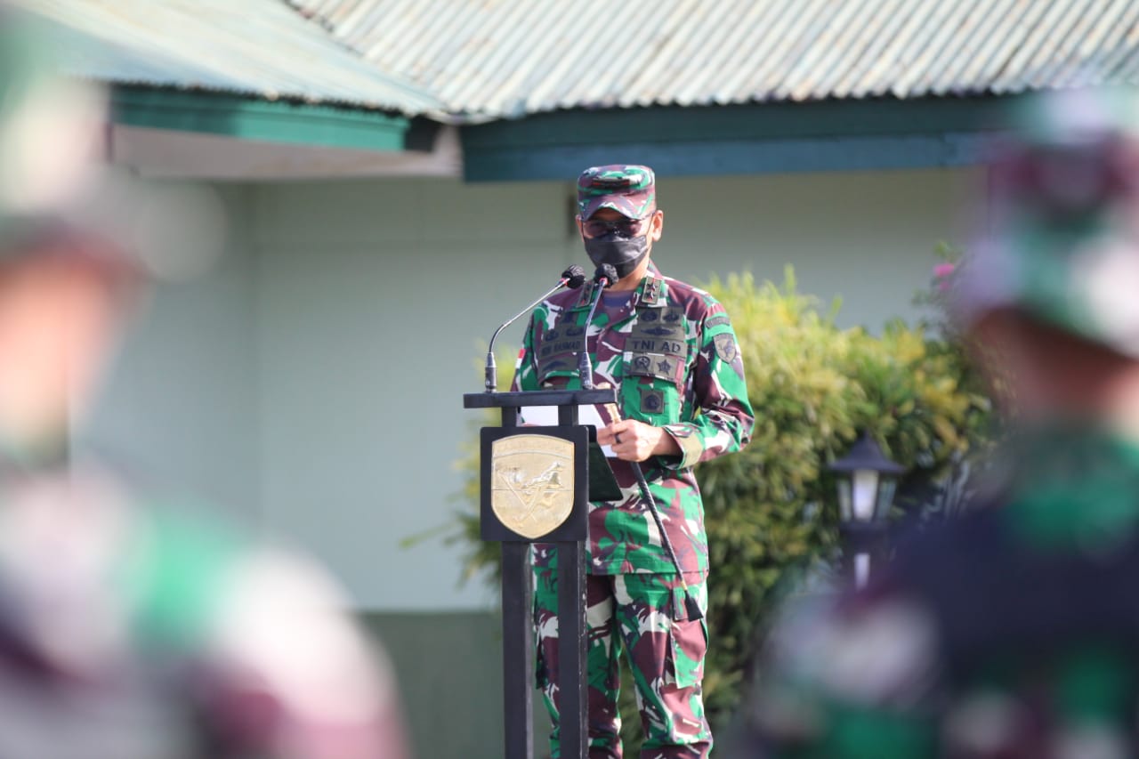 Pangdam XII/Tpr Buka Latihan Pratugas Penebalan Satuan BKO Kodim Persiapan di Wilayah Indonesia Timur