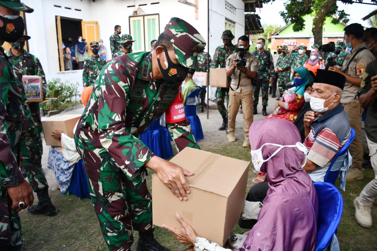 Danrem Dampingi Pangdam Tinjau Dampak Gempa Blitar