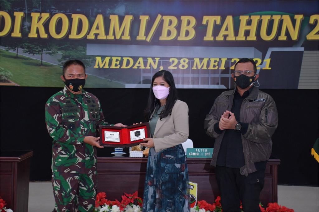 Pangdam I/BB Terima Kunker Spesifik Tim Komisi I DPR RI