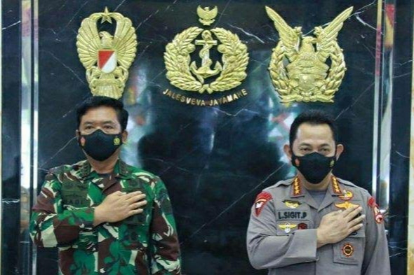 Panglima dan Kapolri Beri Arahan Khusus Kepada Anggota TNI-Polri yang Bertugas di Papua