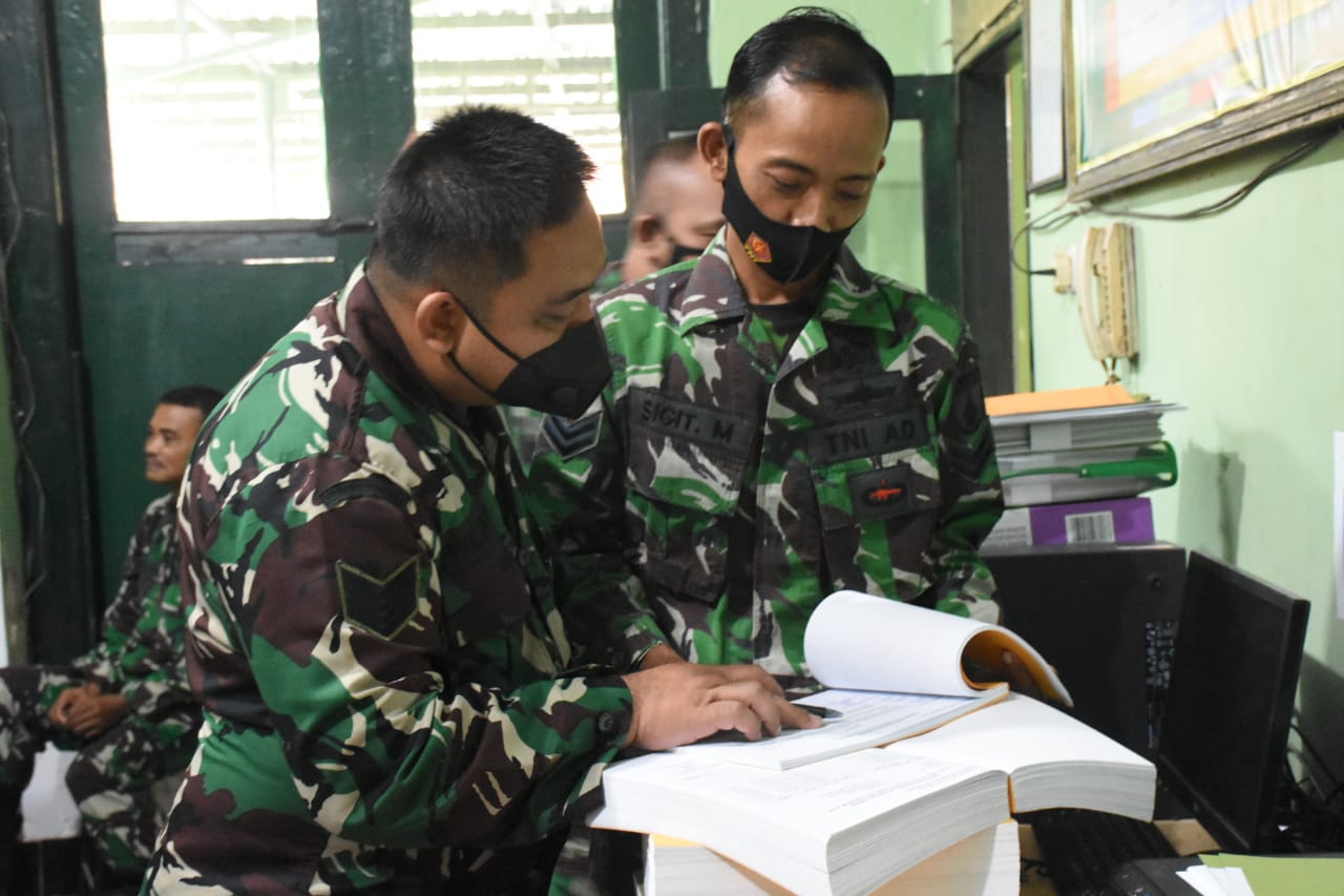 Kodim Madiun Terima Kunjungan Tim Wasgiat Program Pembinaan Teritorial Sterad