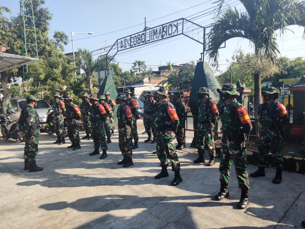 Penuh Antusias, Ratusan Personel Kodim 0803/Madiun Laksanakan Praktek Latihan Teknis Teritorial