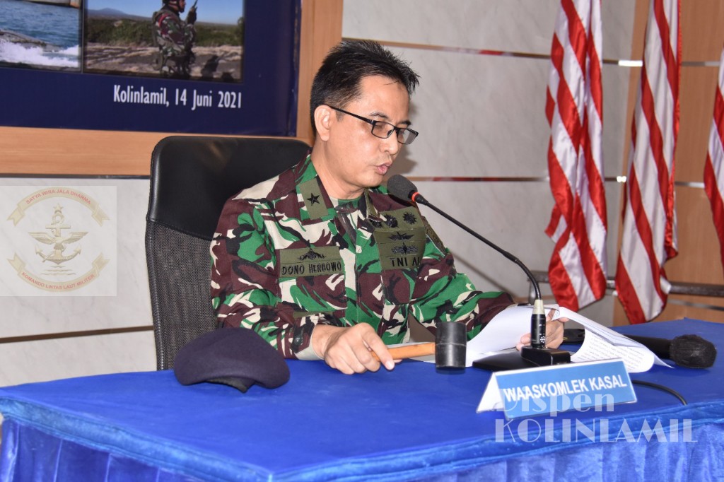 Prajurit Kolinlamil Ikuti Pembinaan Teknis Bintara Komlek TNI AL 2021