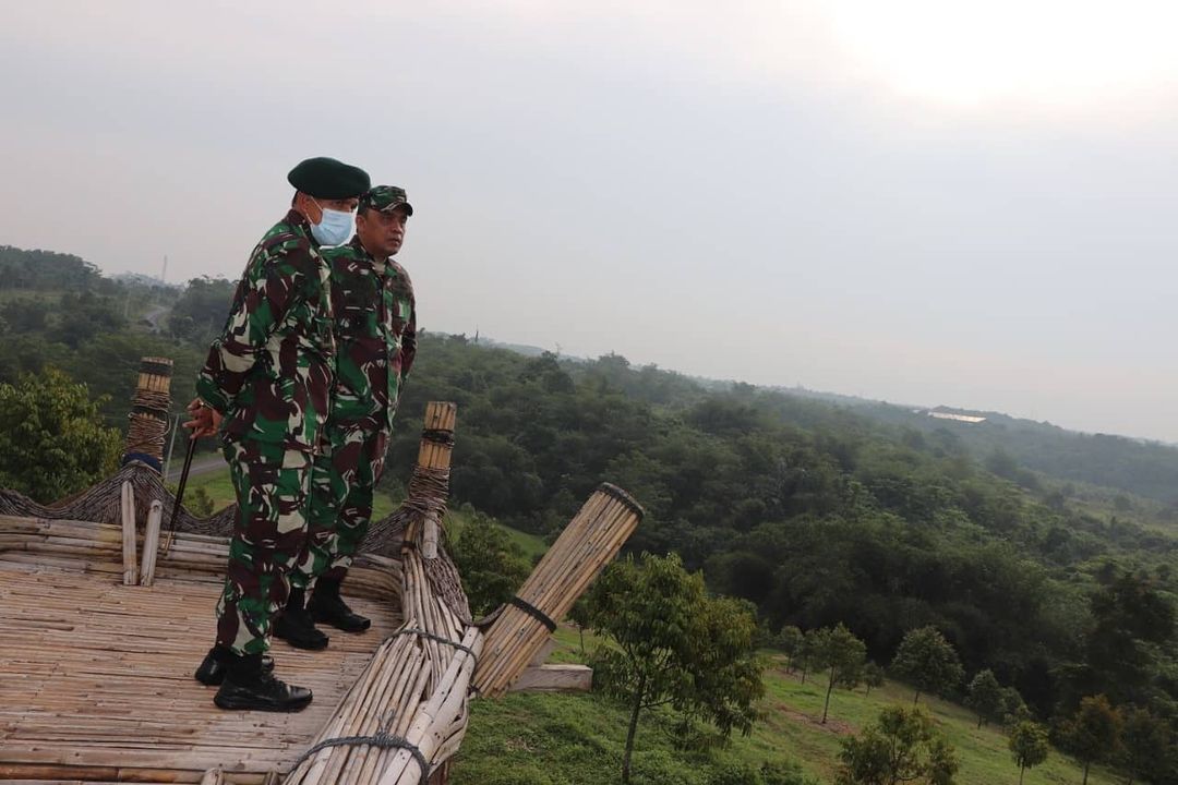 Kunjungan Kerja Ir Kostrad ke Batalyon Mandala Yudha Kostrad