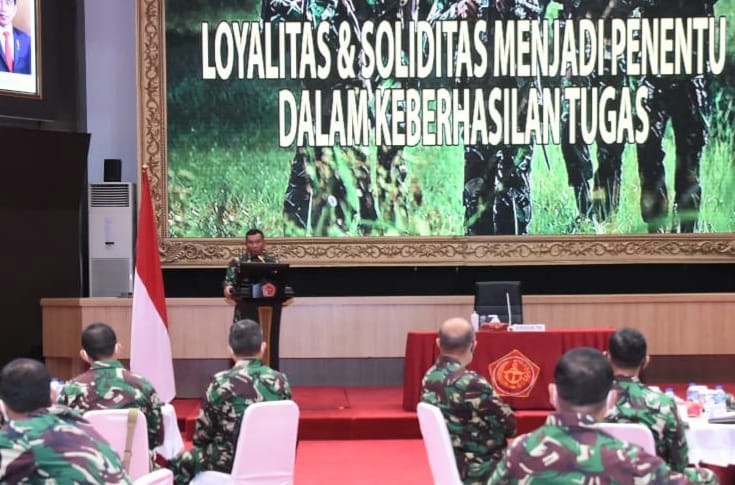 Kasum TNI : Pembinaan Mental Sangat Penting Dalam Membangun dan Memelihara Mentalitas Prajurit TNI