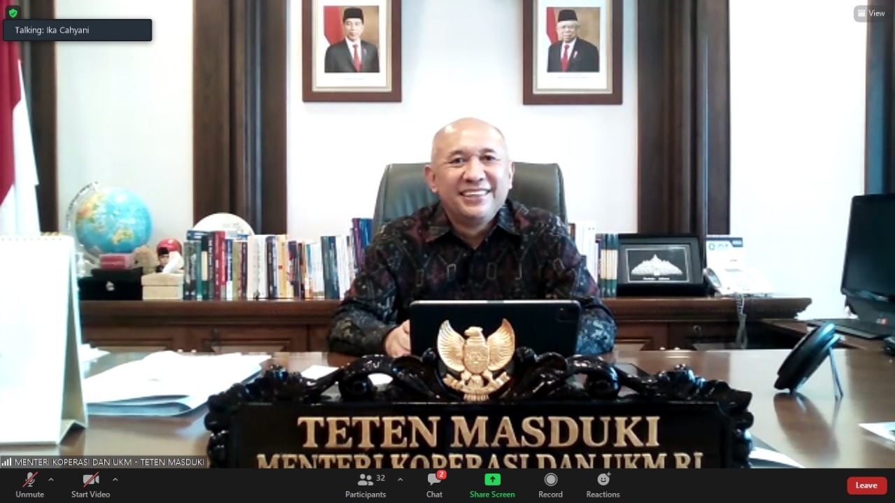 Dukung Digitalisasi UMKM, Menteri Koperasi dan UKM Apresiasi Dua Layanan Terbaru IDCloudHost