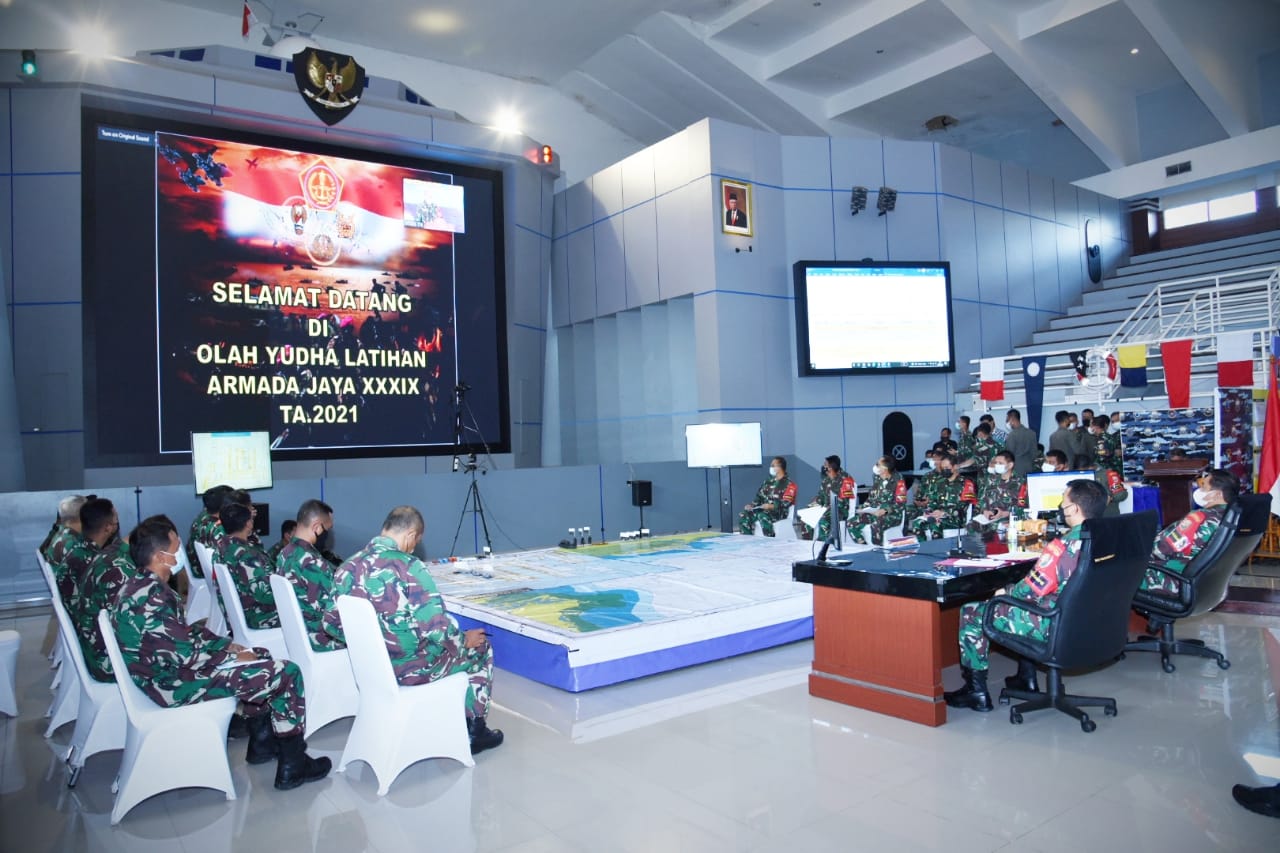 Jelang Manuver Lapangan Latihan Armada Jaya, Kogasgabfib Gelar TFG