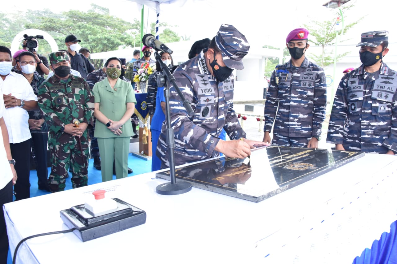 Kasal Resmikan Kesatrian Tawiri Guna Dukung Operasional KRI