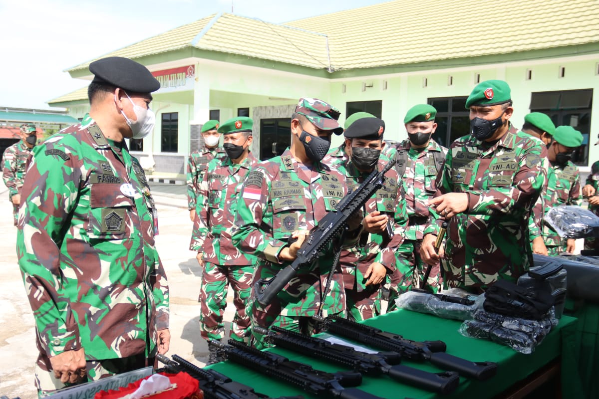 Pangdam XII/Tpr Buka Latsarmil Komponen Cadangan