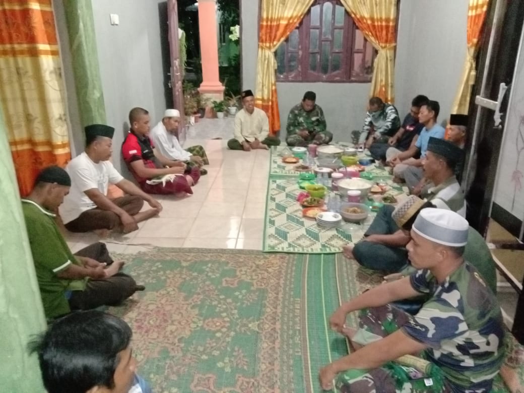 Satgas TMMD Kodim 0204/DS Hadiri Syukuran Pembangunan Musholla Al Kahfi