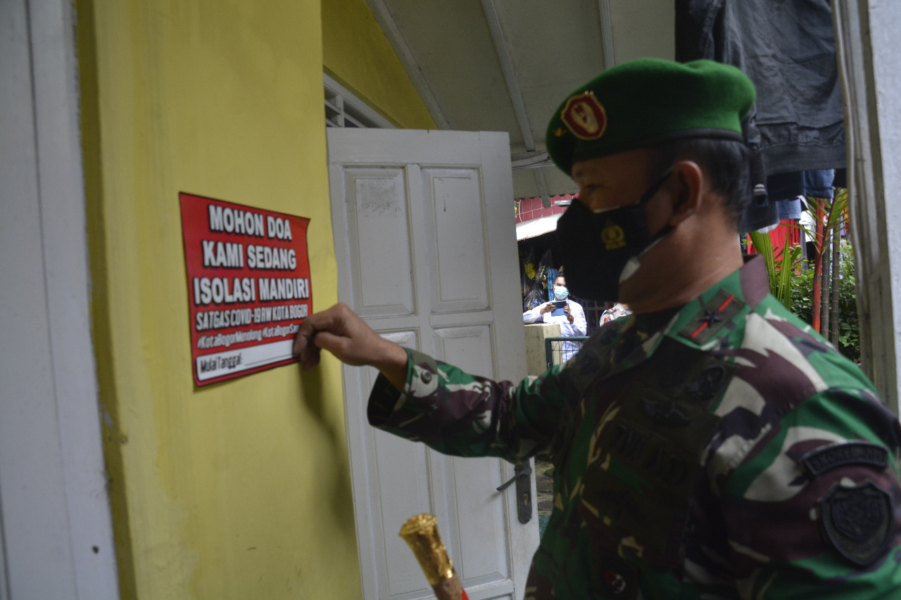 Danrem 061/Sk Tidak Terhenti Upaya Cegah Tangkal Lonjakan Penularan Covid 19 Kota Bogor