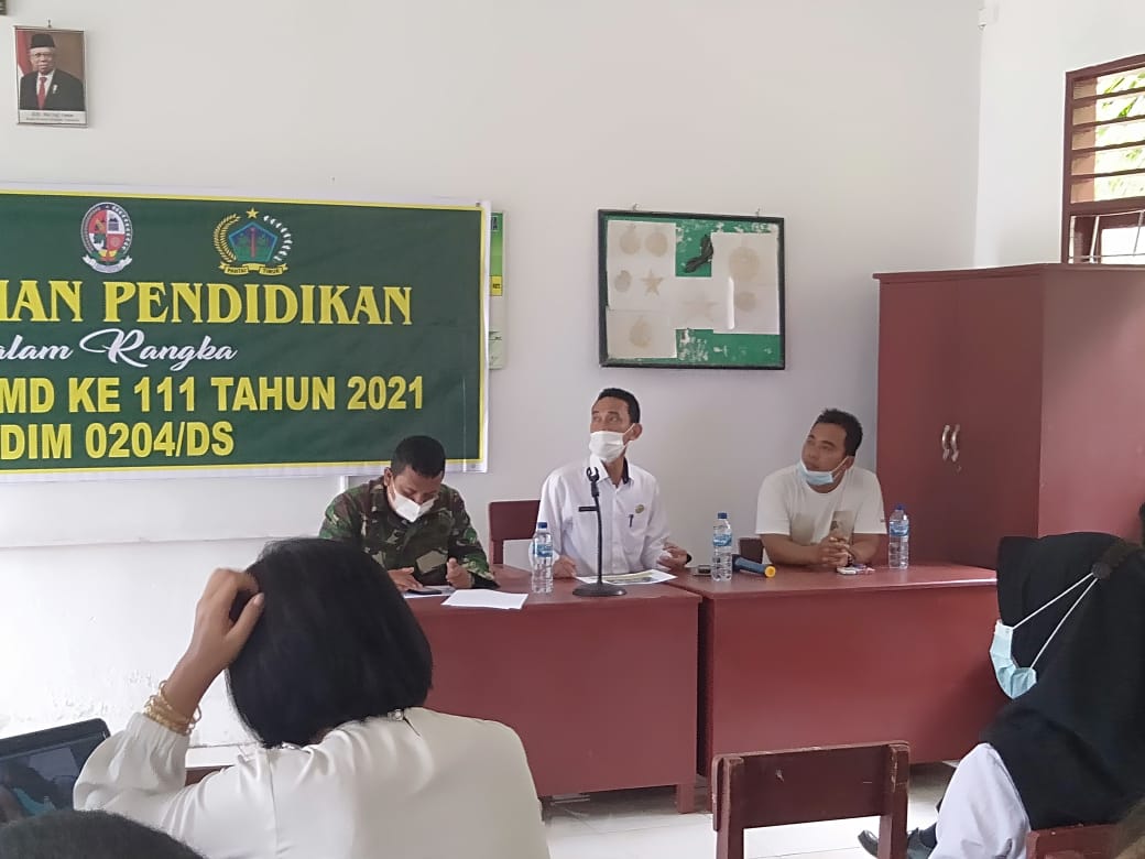 Binluh Pendidikan, Upaya Satgas TMMD Kodim 0204/DS Kembangkan Kreativitas Belajar