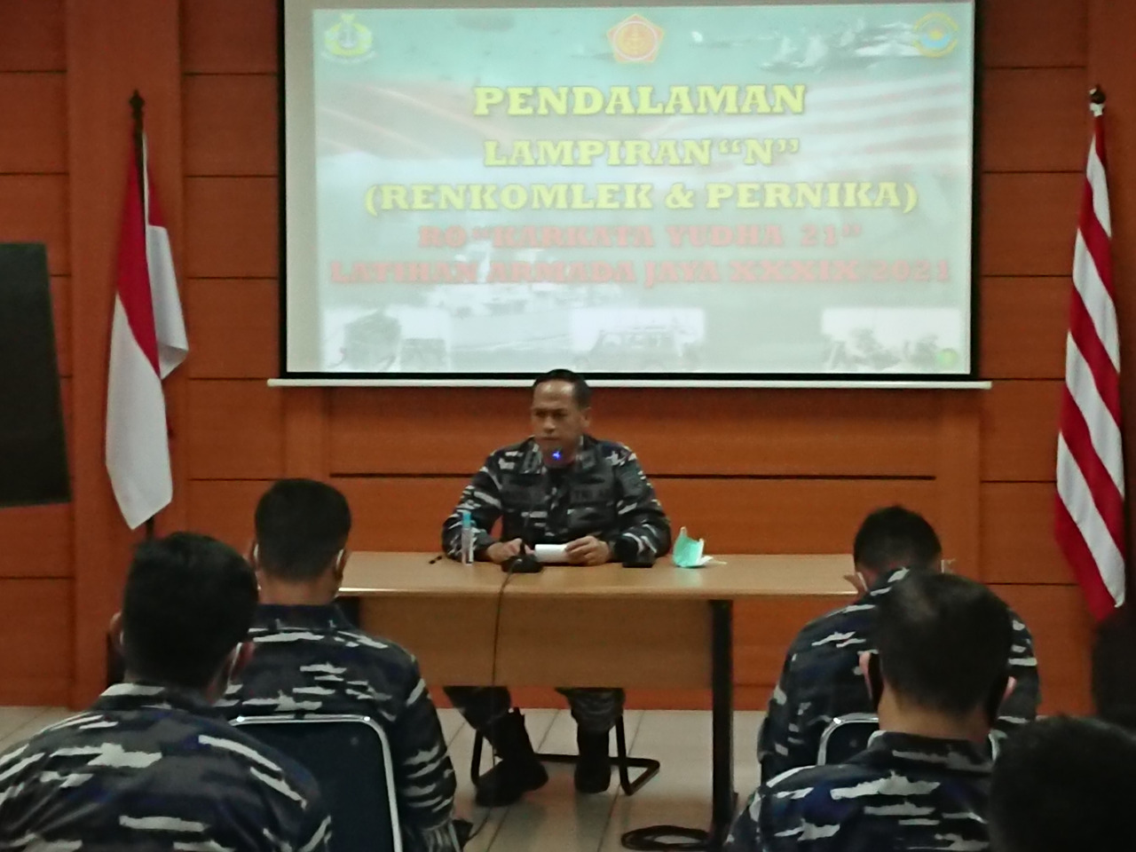 Kesiapan Komlek Menjadi Penentu Kesuksesan Latihan Armada Jaya XXXIX/2021