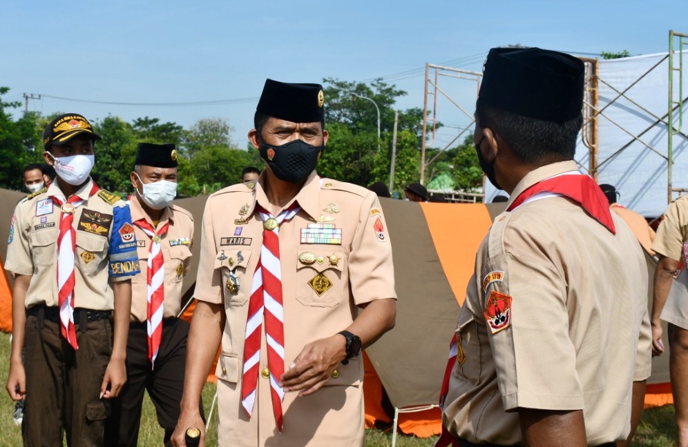 Korem 081/DSJ Gelar Pembinaan Pramuka Saka Wira Kartika