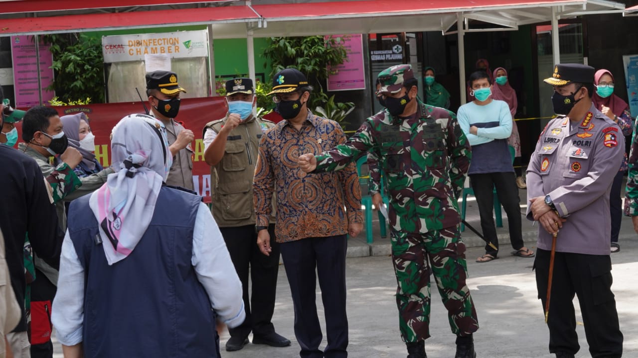 Panglima TNI : Kolaborasi 4 Pilar Dalam Penanganan Covid-19 Sangat Dibutuhkan