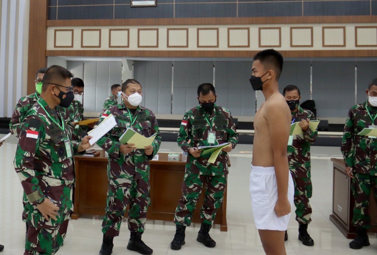 Pangdam XII/Tpr Pimpin Sidang Pemilihan Tingkat Panda Penerimaan Calon Taruna Akmil