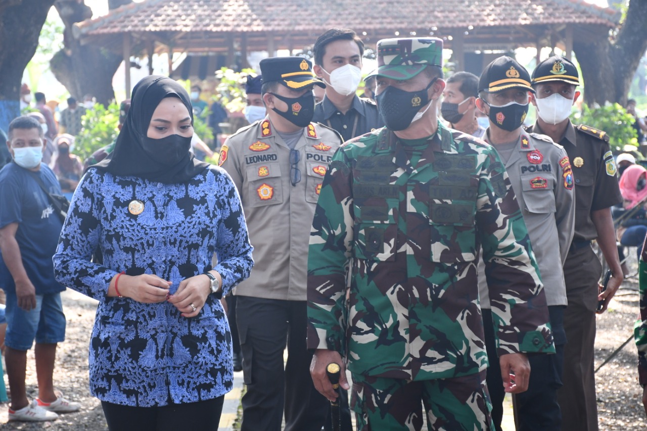 Gerak Cepat di Tengah Pandemi, Korem 081/DSJ Gelar Serbuan Vaksinasi Nasional