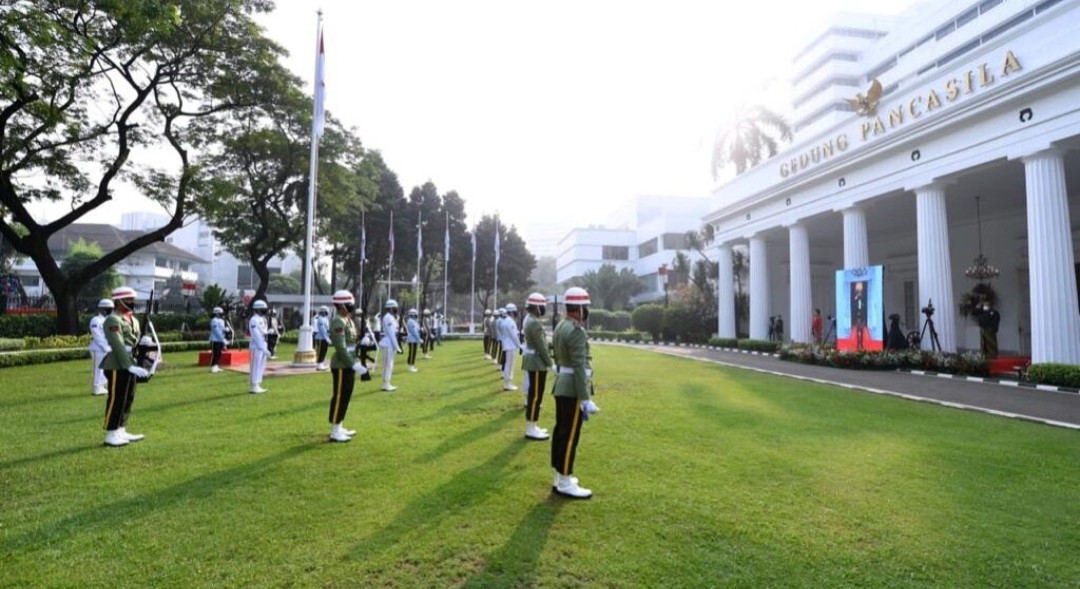 Presiden Joko Widodo Jadi Inspektur Upacara Peringatan Hari Lahir Pancasila Tahun 2021