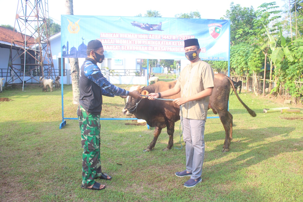 Hari Raya Iduladha 1442 H/2021 M di Lanud J.B. Soedirman