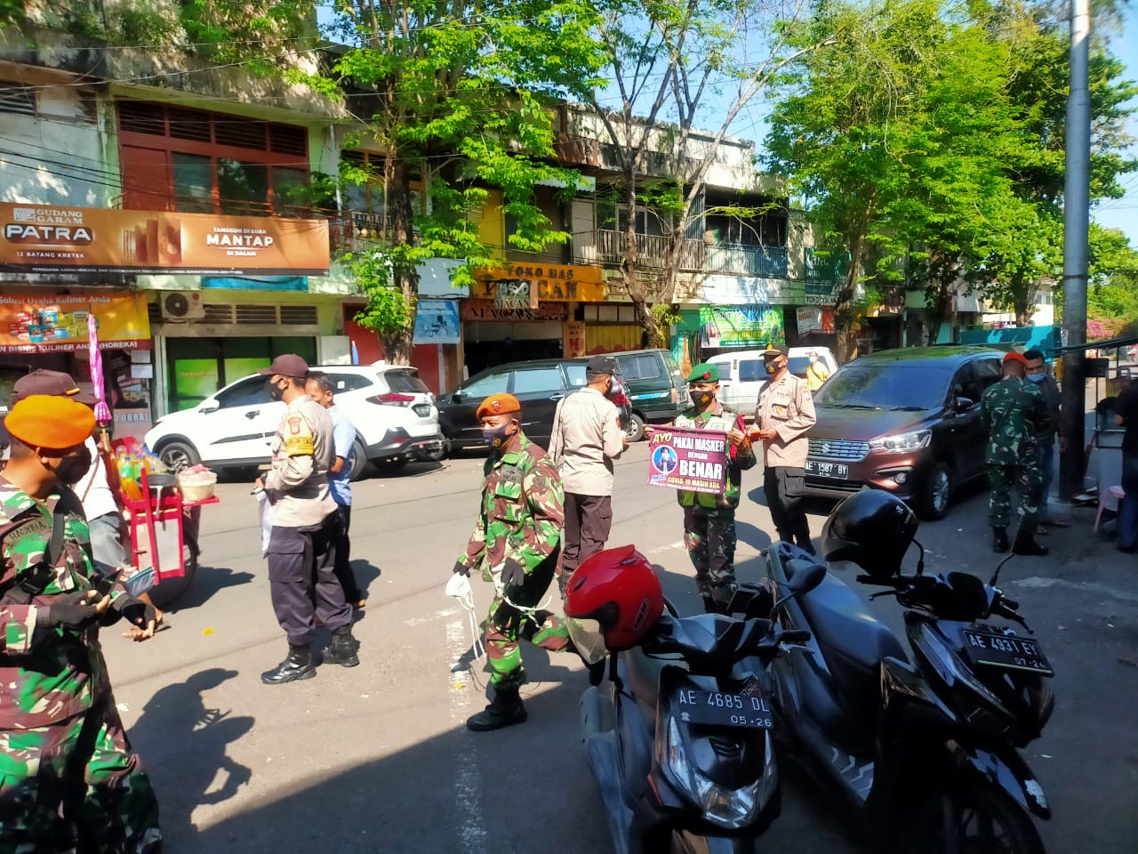 PPKM Darurat Mulai Diterapkan, Dandim Madiun Harap Masyarakat Memahami Situasi Dan Tetap Patuhi Prokes