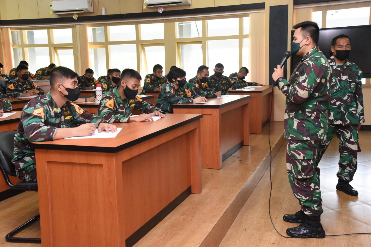 Capaja AAL Angkatan ke-66 Laksanakan Test Psikologi Pantauan Brevet TNI AL